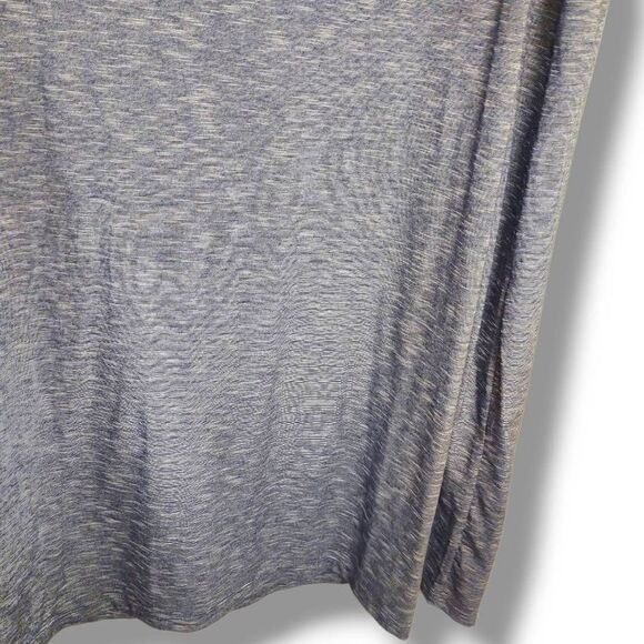 Max Studio Tshirt Maxi Dress Navy White VNeck Spaghetti Straps Sz S - Picture 7 of 10